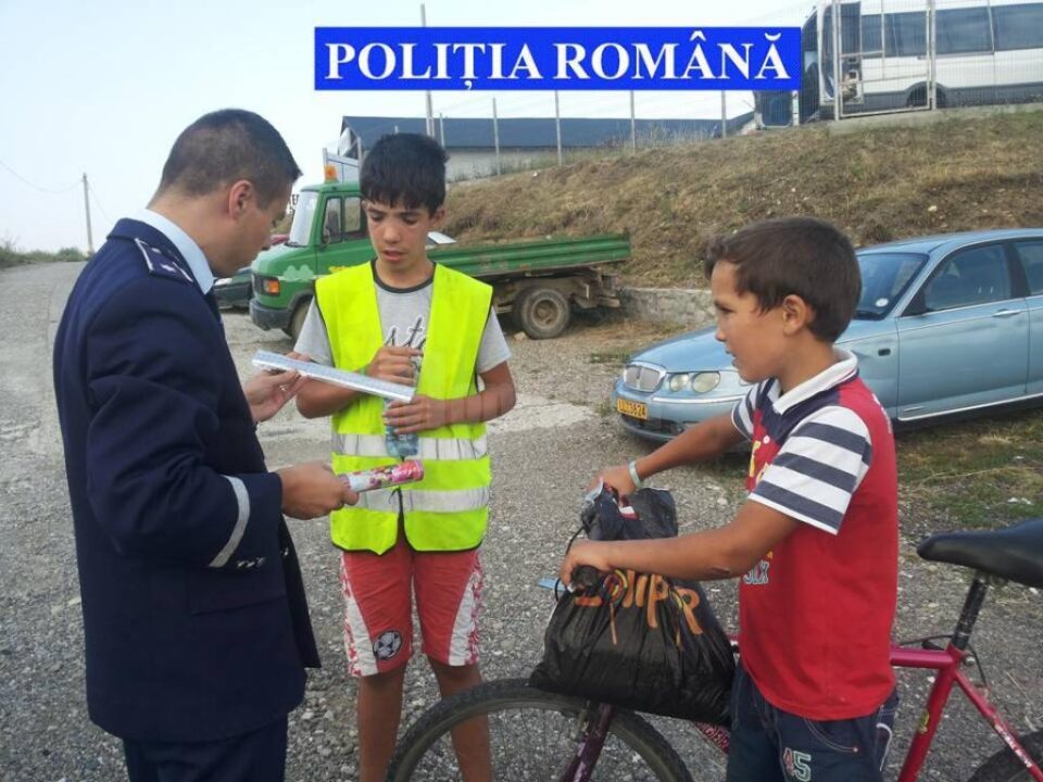 Acțiune de prevenire a accidentelor rutiere în care sunt implicați bicicliști