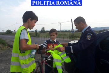 Acțiune de prevenire a accidentelor rutiere în care sunt implicați bicicliști