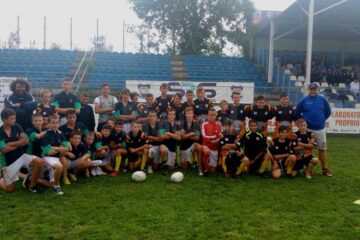 Cele două reprezentante ale județului Suceava la Turneul Național de Mini-Rugby, CSM Suceava și CSȘ Gura Humorului