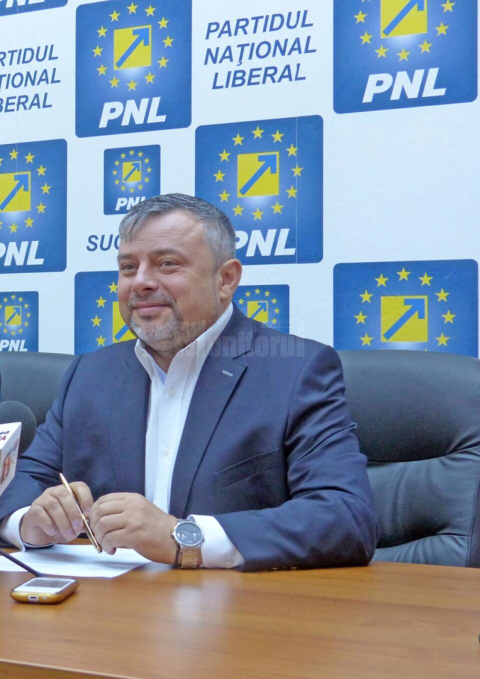 Președintele Organizației Municipale Suceava a PNL, deputatul Ioan Balan