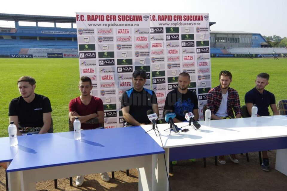 Rapidiștii și-au prezentat noile achiziții chiar pe stadionul Areni