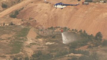 Stingerea incendiului care amenința întreaga rezervație naturală