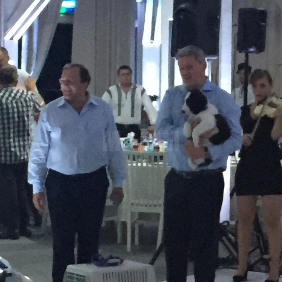 Predoiu a primit de ziua sa, la Gura Humorului, un ciobănesc bucovinean