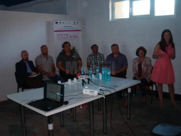 Deschiderea cooperativei sociale de la Măriței