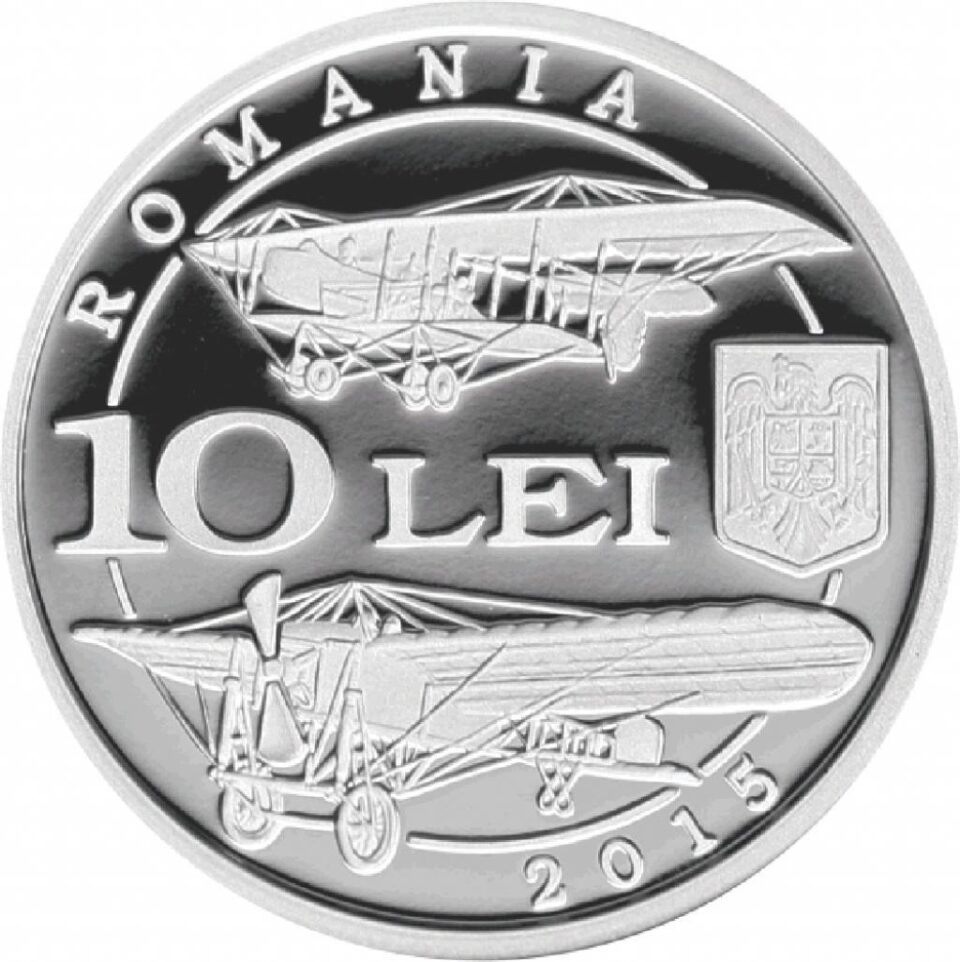 100 de ani de la constituirea Corpului de Aviație Român - avers