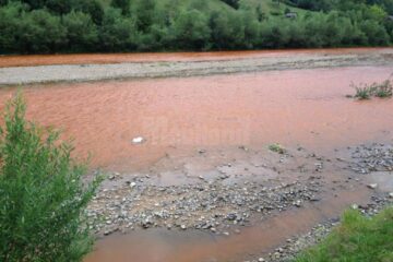 Poluarea de săptămâna trecută, când milioane de litri de apă uzată au ajuns în râul Bistrița