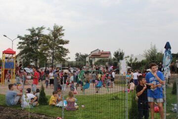 Cel mai mare parc de joacă din cartierul Ițcani a fost inaugurat ieri