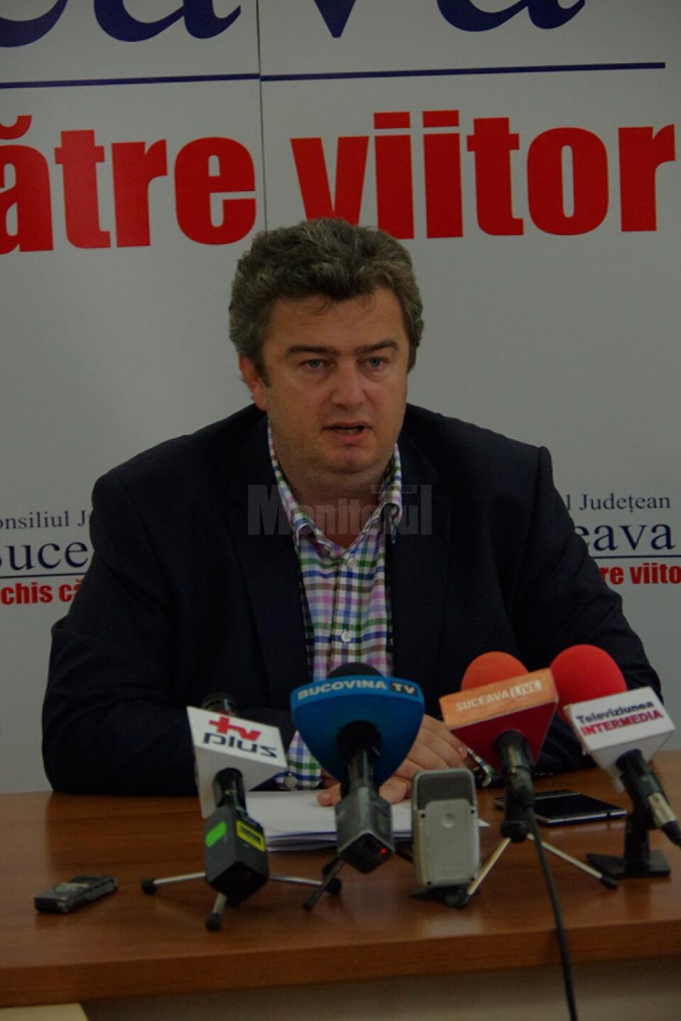 Președintele Consiliului Județean Suceava, Cătălin Nechifor