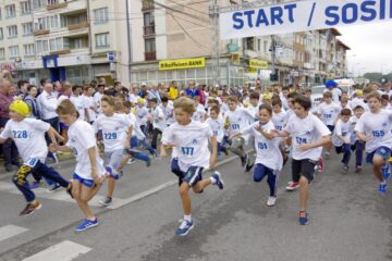 Start la categoria băieți în vârstă de 8-13 ani