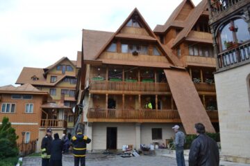 Incendiul de la complexul monahal