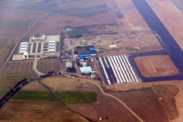 În momentul de față se lucrează la construcția platformei de debarcare-îmbarcare