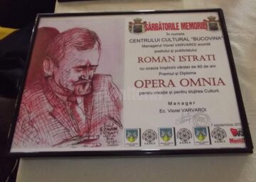 „Roman Istrati 60”