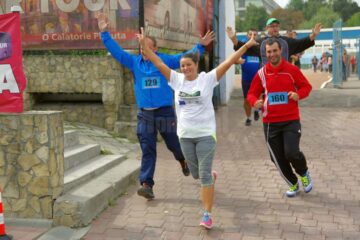 Aproape 300 de oameni ai școlii au participat la crosul „Spartachiadei profesorilor”