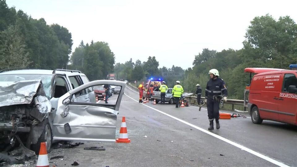 Accident grav la Ilișești, în care a fost implicat un medic sucevean