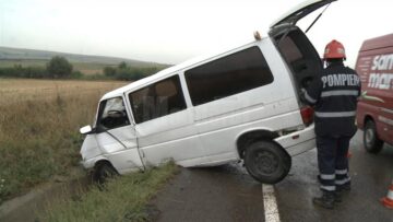 Cinci răniți și trafic blocat minute în șir după un accident violent în apropiere de Zidul Morții