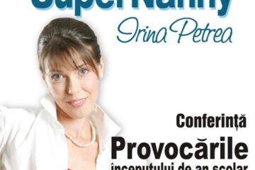 Psihologul Irina Petrea, cunoscută ca „SuperNanny”, va susține o conferință la Iulius Mall Suceava