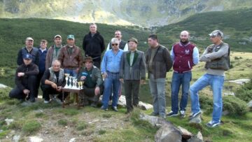 Festivitatea de premiere a Cupei ecologiștilor la păstrăv, în Munții Rodnei