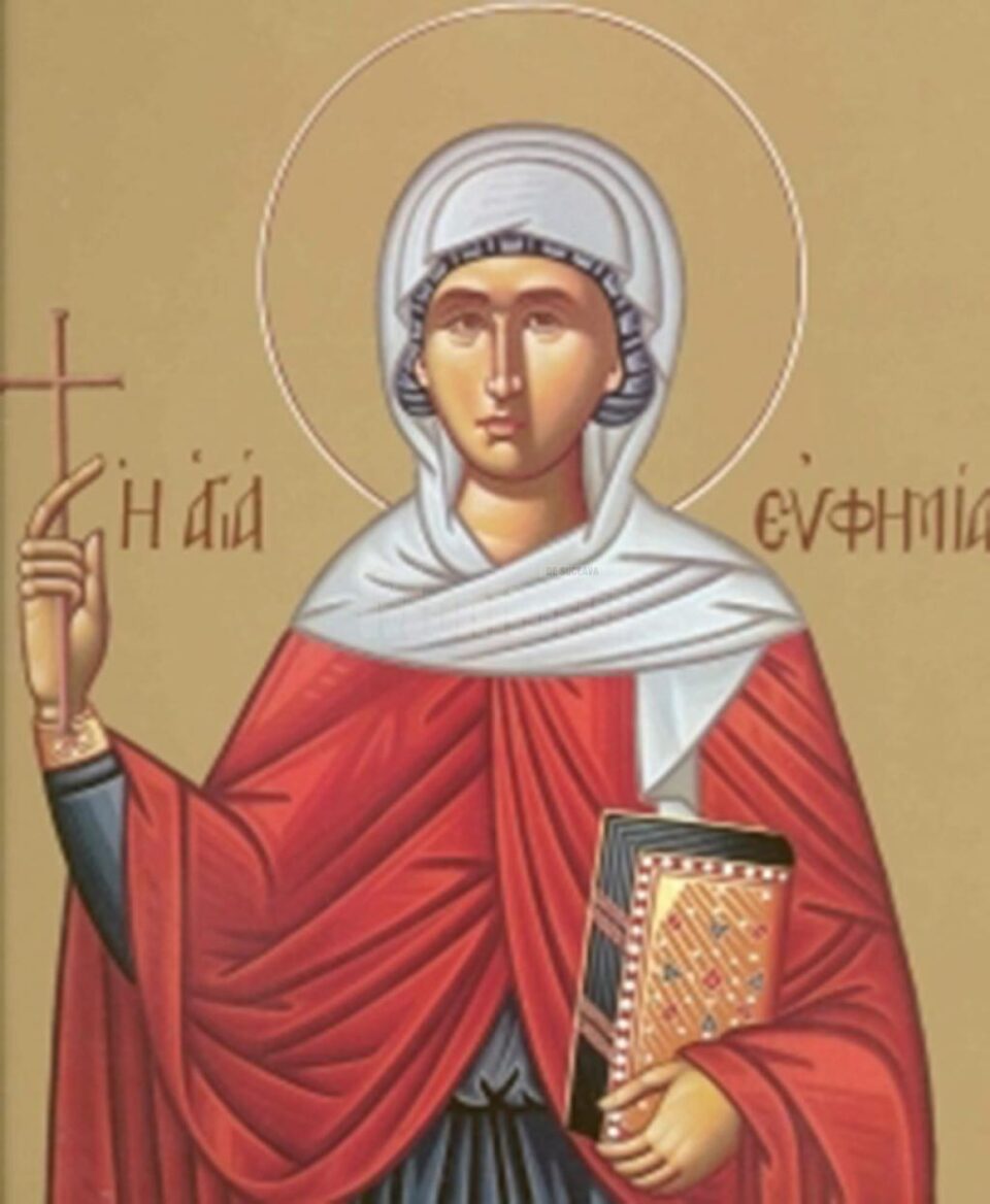 Sf. Mare Mc. Eufimia; Sf. Mc. Meletina și Ludmila