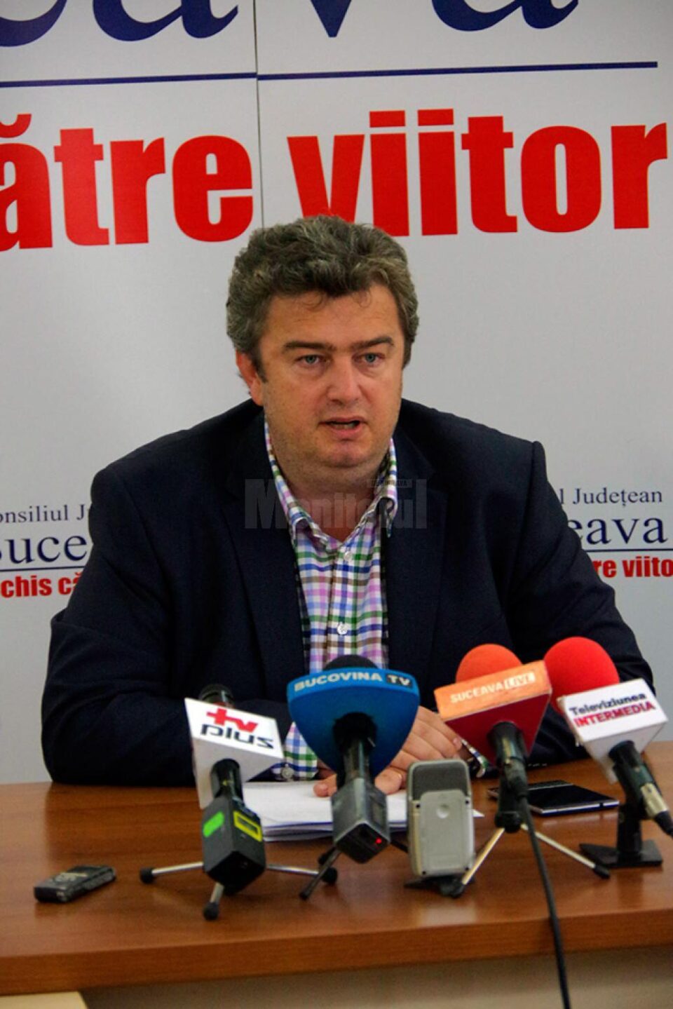 Președintele Consiliului Județean Suceava, Cătălin Nechifor