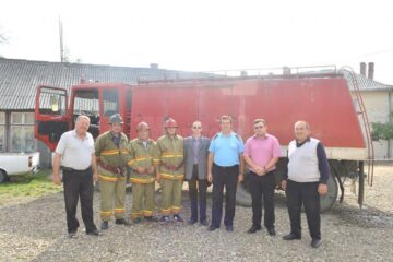 Exercițiu de simulare a unui incendiu la Cajvana