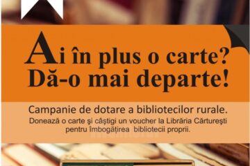 Campanie de dotare a bibliotecilor rurale, la Iulius Mall