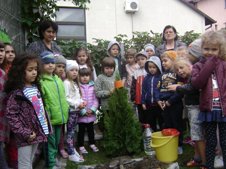 Campania ,,Plant a tree for peace’’ 2015, la Grădinița „Așchiuță”