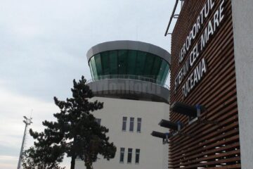 Noul turn de control al aeroportului din Suceava