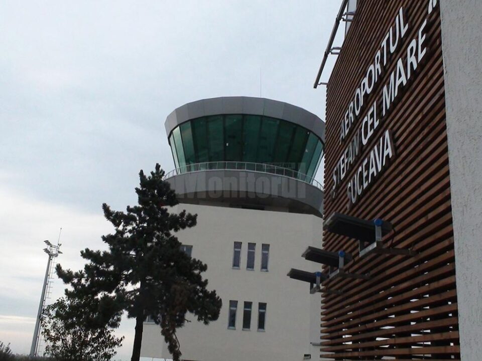 Noul turn de control al aeroportului din Suceava