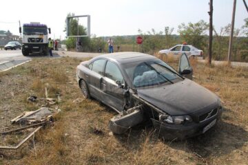 Autoturismul implicat în accident