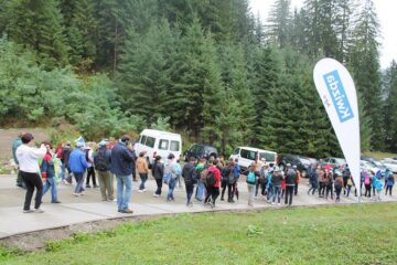 Proiectul „Drumeție pentru o nouă viață” s-a bucurat de o participare numeroasă