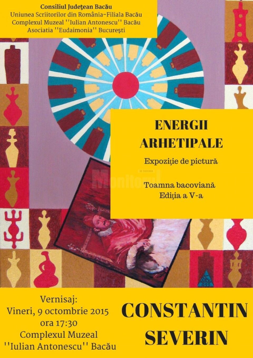 Constantin Severin, invitat la Festivalul ''Toamna bacoviană''