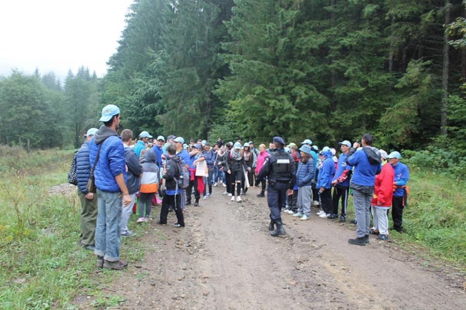 Proiectul „Drumeție pentru o nouă viață” s-a bucurat de o participare numeroasă
