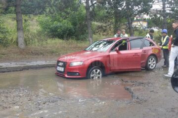 Lucrări capcană pe strada Traian Vuia, cea mai distrusă arteră rutieră din Suceava