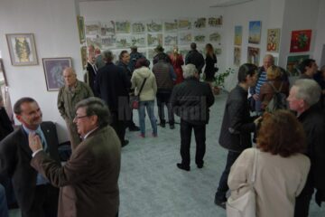 Grafică și pictură semnate de artistul Anghel-Vasile Siminiuc, sub genericul „Expo Art – 66”