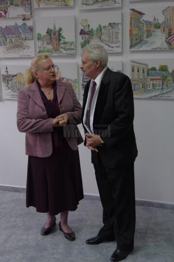 Grafică și pictură semnate de artistul Anghel-Vasile Siminiuc, sub genericul „Expo Art – 66”