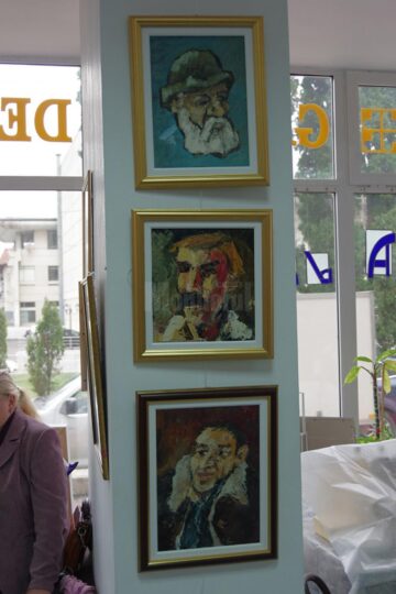 Grafică și pictură semnate de artistul Anghel-Vasile Siminiuc, sub genericul „Expo Art – 66”