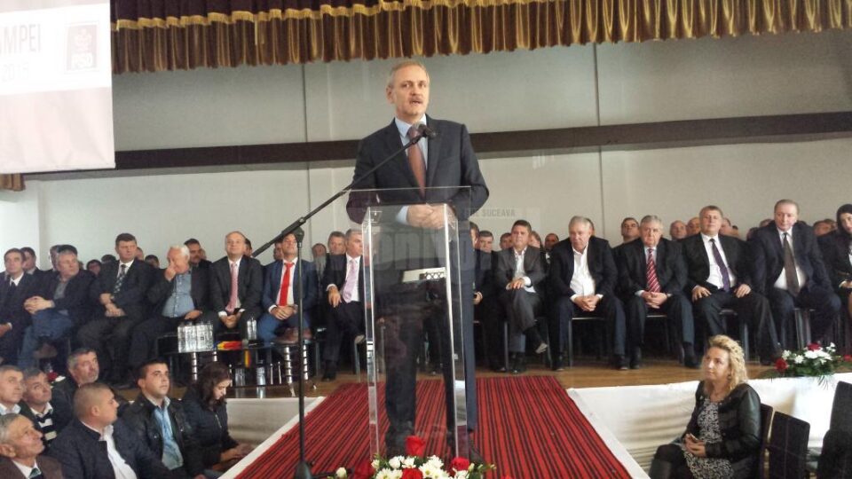 PSD Suceava l-a încălțat pe Liviu Dragnea pentru Congresul PSD