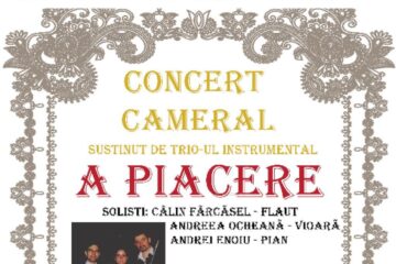 Concert cameral cu trioul instrumental ”A Piacere”, la USV