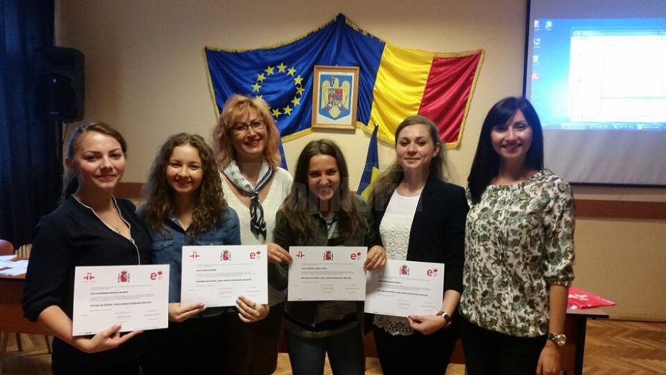 Înmânarea diplomelor de limbă spaniolă DELE
