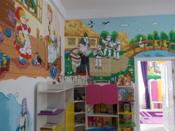 A renovat o grădiniță din Arbore cu peste 53.000 de lei din propriul buzunar