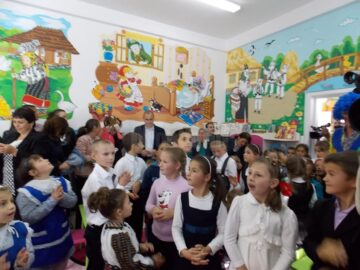 A renovat o grădiniță din Arbore cu peste 53.000 de lei din propriul buzunar