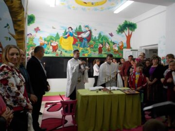 A renovat o grădiniță din Arbore cu peste 53.000 de lei din propriul buzunar