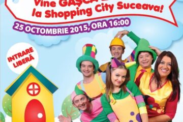 Spectacol pentru copii organizat de Gașca Zurli, la Shopping City Suceava