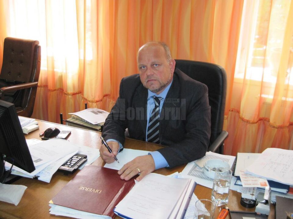 Primarul suspendat al municipiului Rădăuți, Aurel Olărean