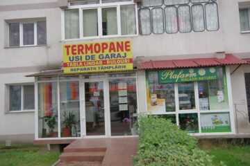 Sediul firmei din George Enescu unde femeia a încheiat contractul