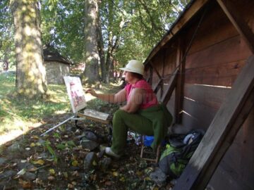 Tabăra Internațională de Pictură „Bucovina - Trecut, prezent și viitor”, la Mănăstirea Humorului