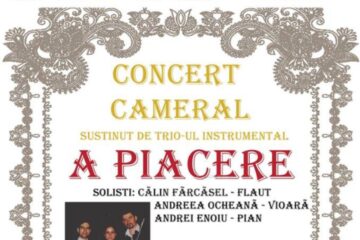 Concert cameral cu trioul instrumental ”A Piacere”, la USV