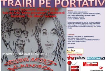 „Trăiri pe portativ”, la Biblioteca Bucovinei