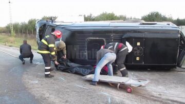 Din păcate, bărbatul de la volan a decedat