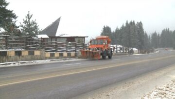 Zăpada de început de octombrie a răvășit un județ întreg
